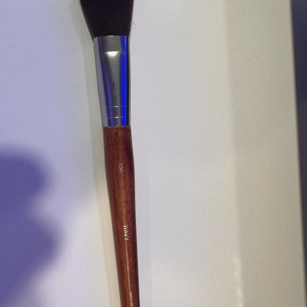 Makeup Brush with Wooden Handle